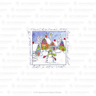 M3184 - Christmas Village Window