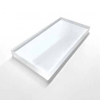 5441 - 2.5" x 5" Rectangle Acrylic Block