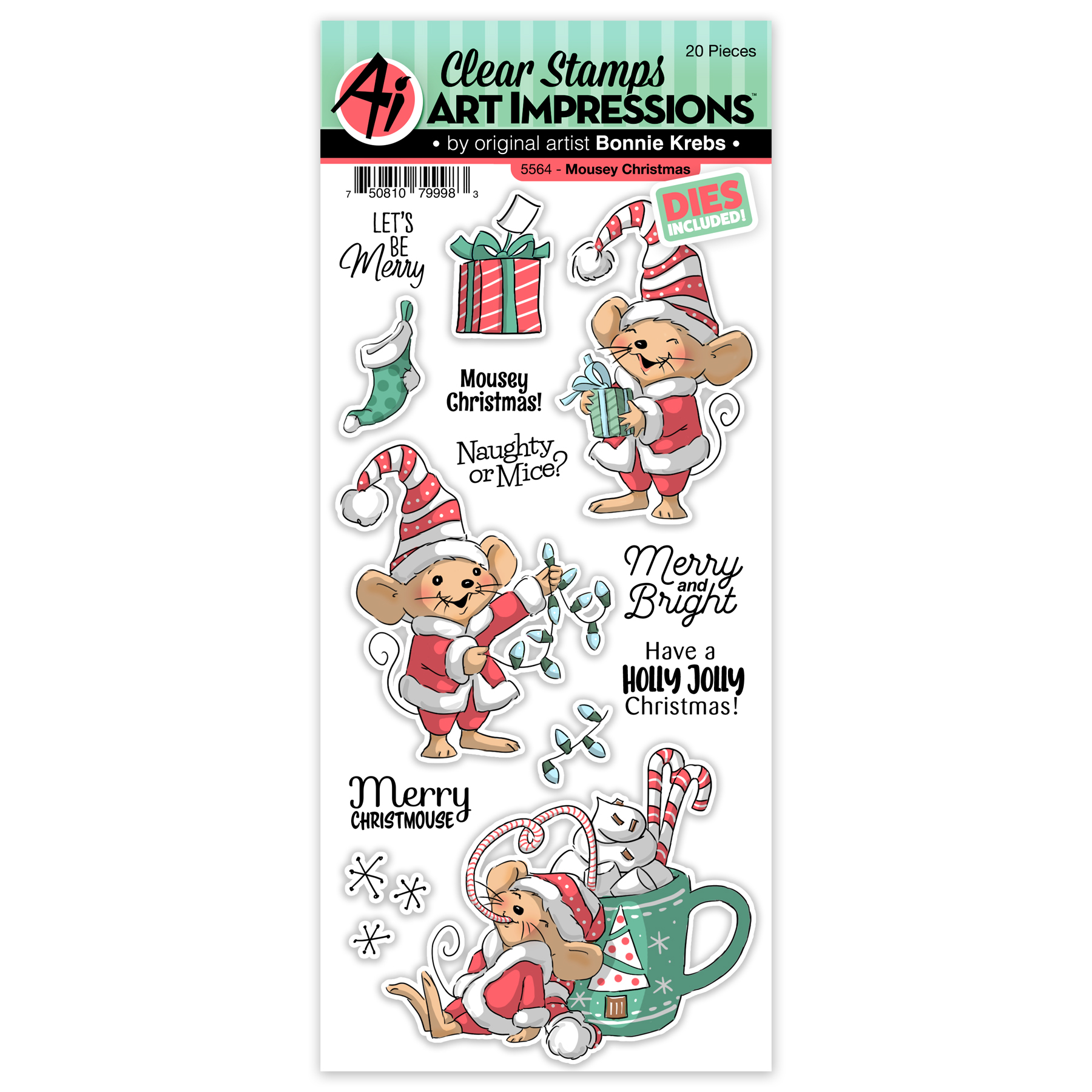 5564 - Mousey Christmas Set
