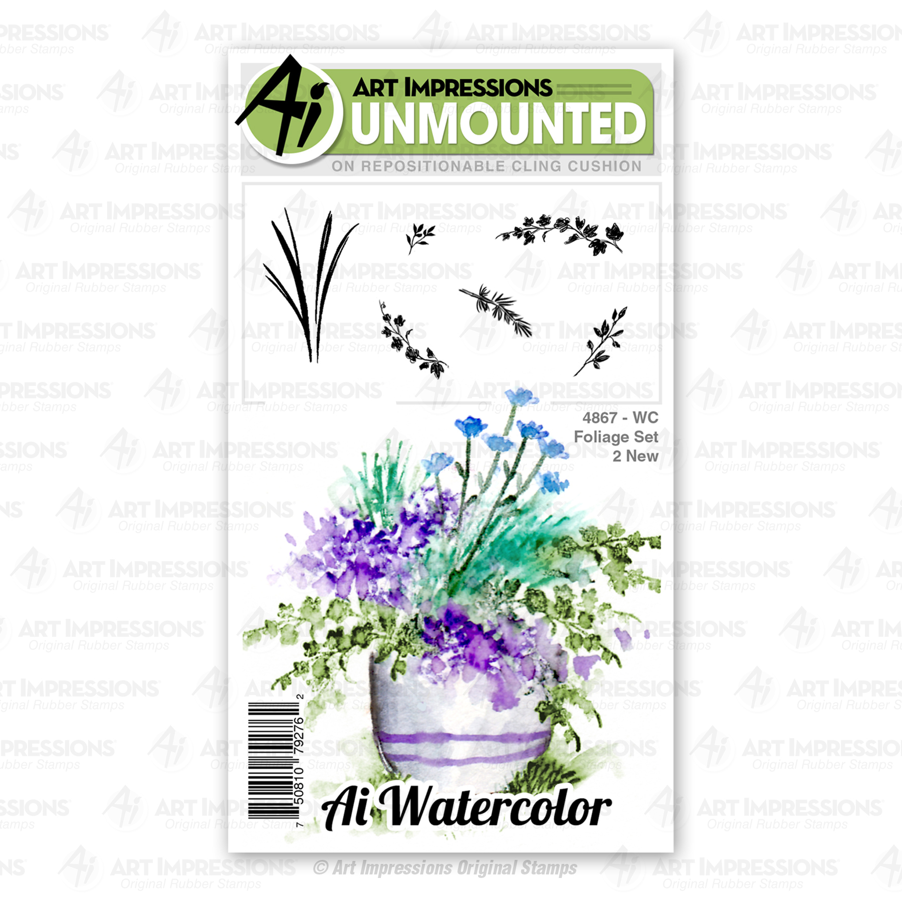 4867 - WC Foliage Set 2