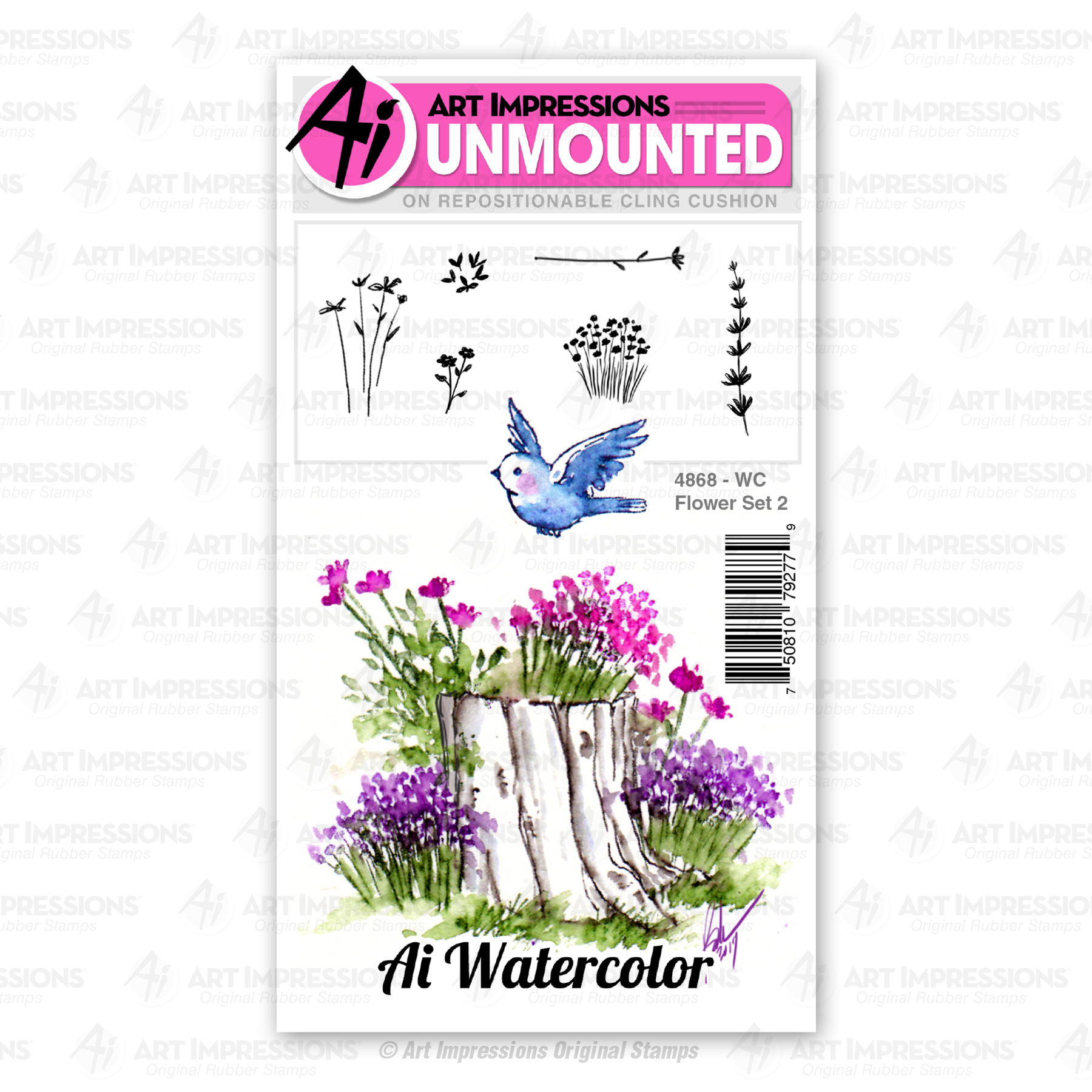 4868 - WC Flower Set 2