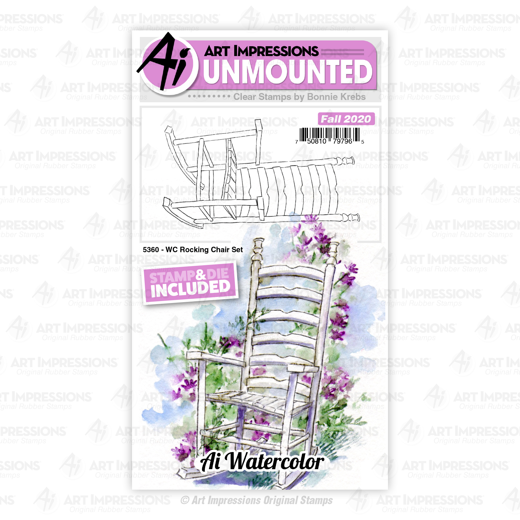 5360 - WC Rocking Chair Set