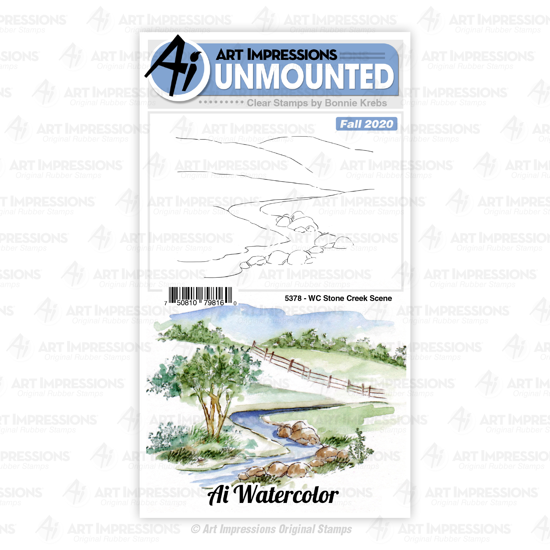 5378 - WC Stone Creek Scene