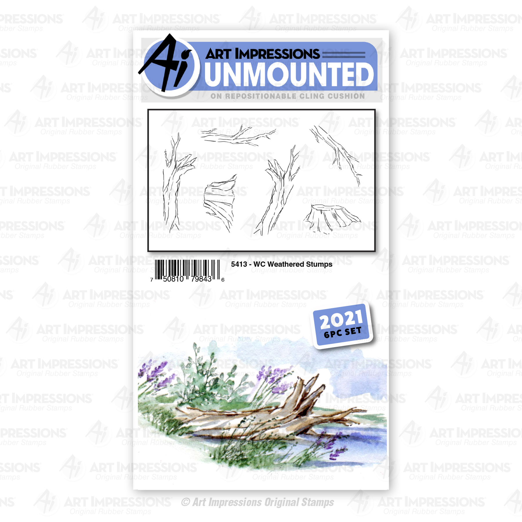 5413 - WC Weathered Stumps