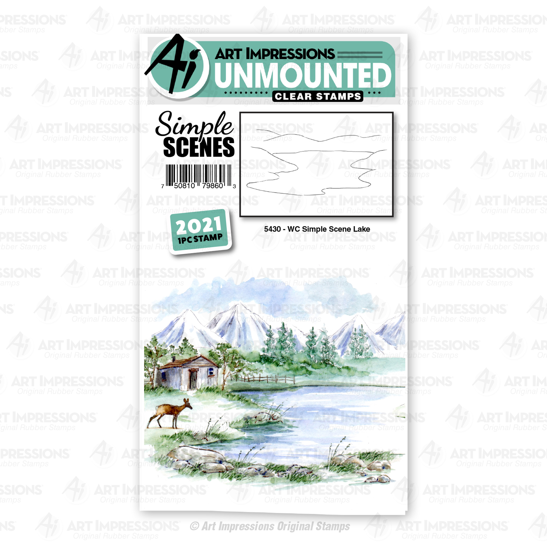 5430 - WC Simple Scene Lake