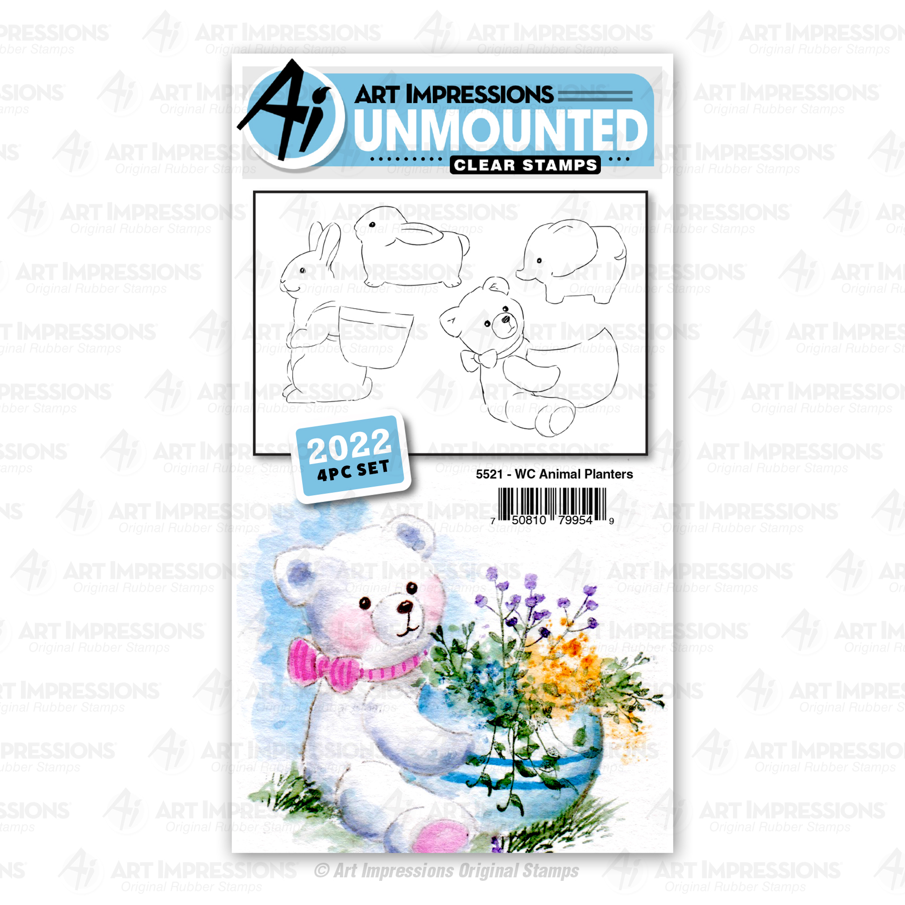 5521 - WC Animal Planters