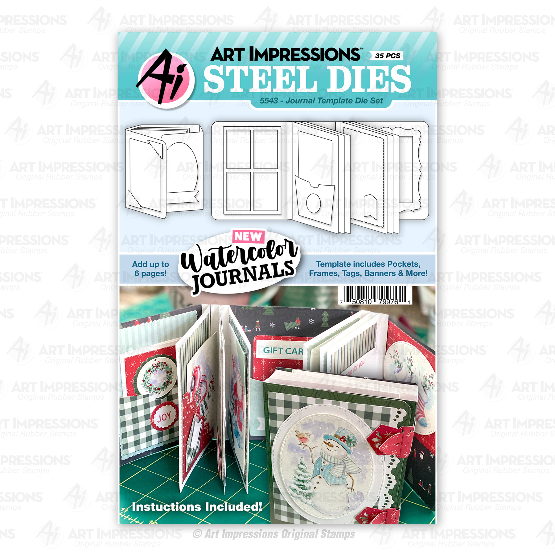 5543 - Journal Template Die Set