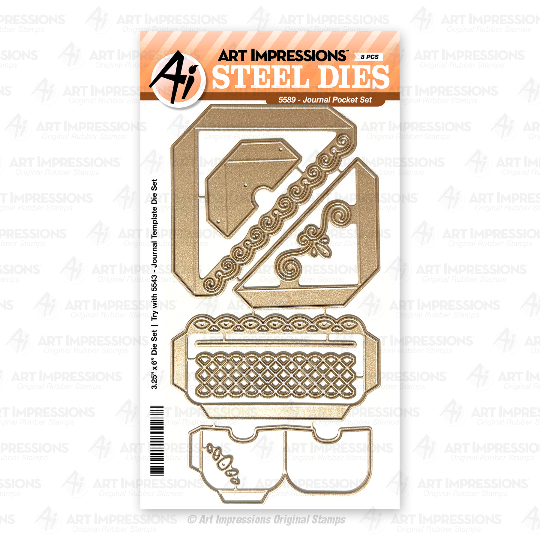 5589 - Journal Pocket Die Set