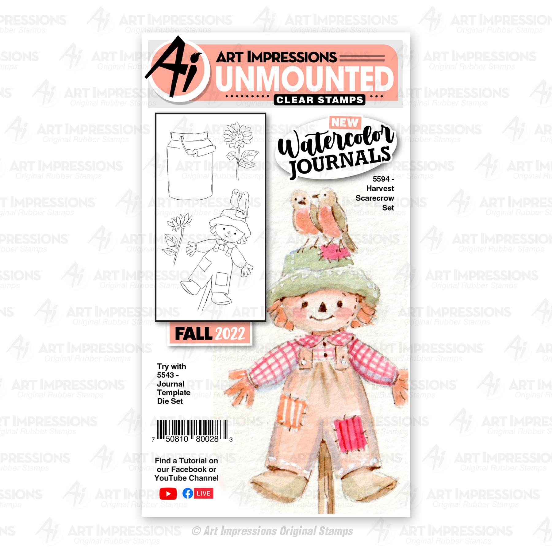5594 - Harvest Scarecrow Set