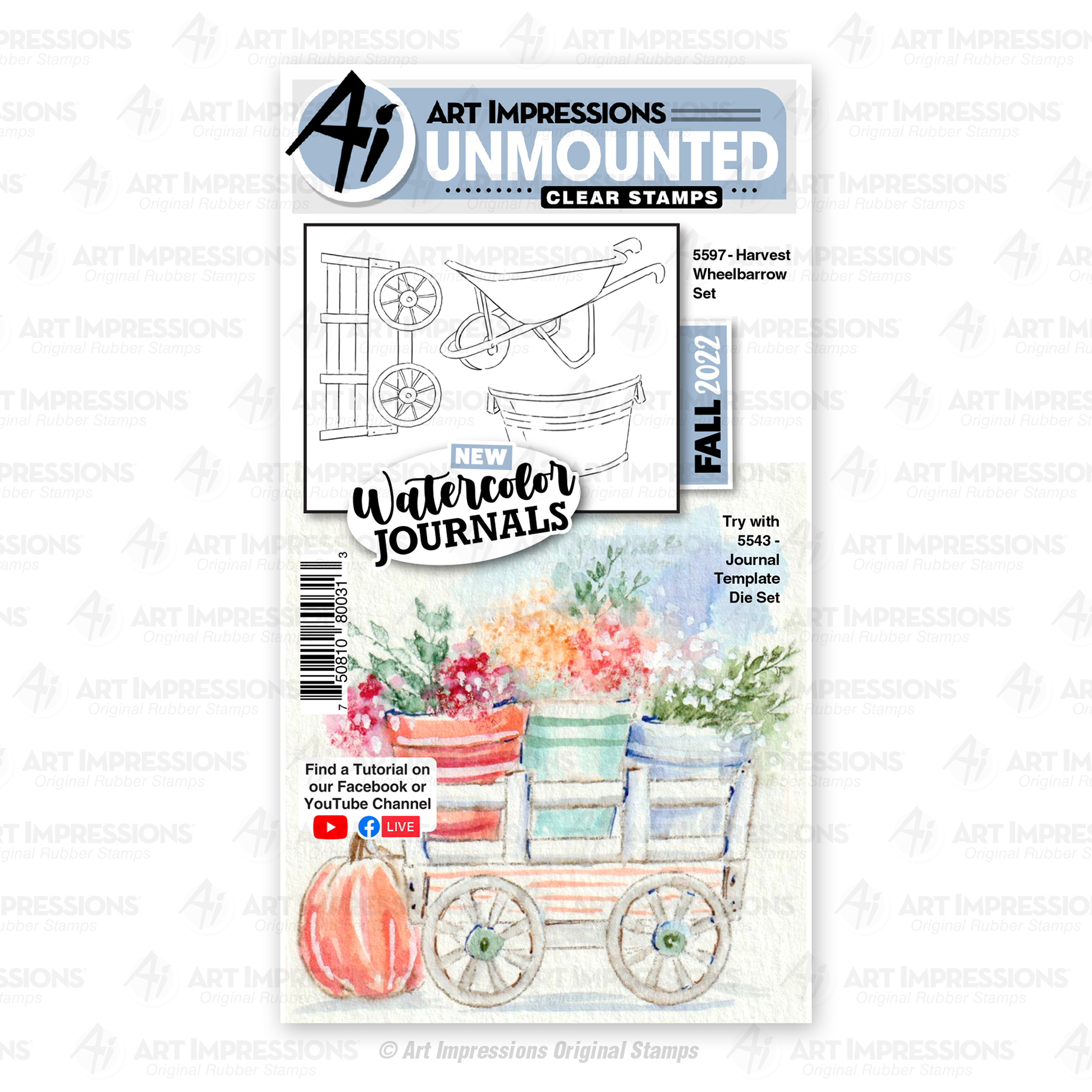 5597 - Harvest Wheelbarrow Set