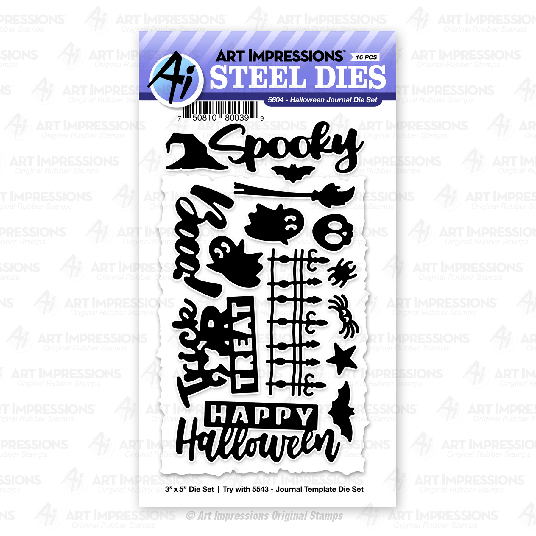 5604 - Halloween Journal Die Set