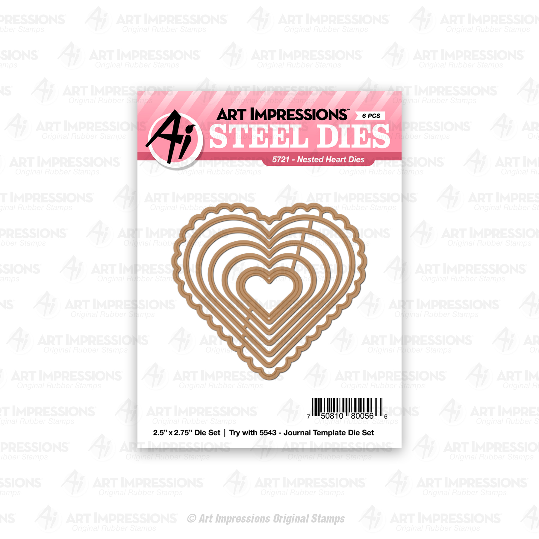 5721 - Nested Heart Dies