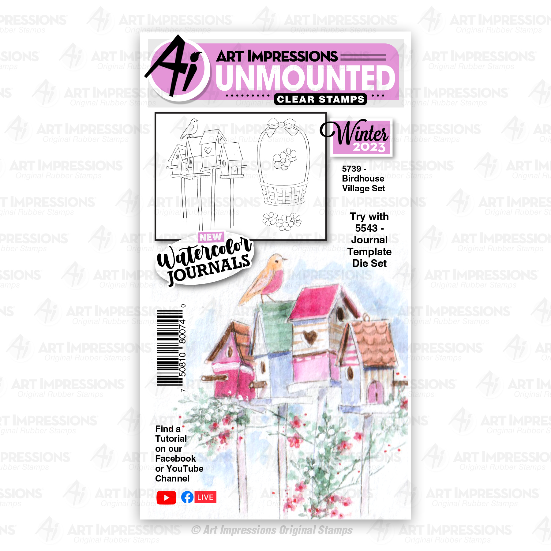5739 - Birdhouse Village Set