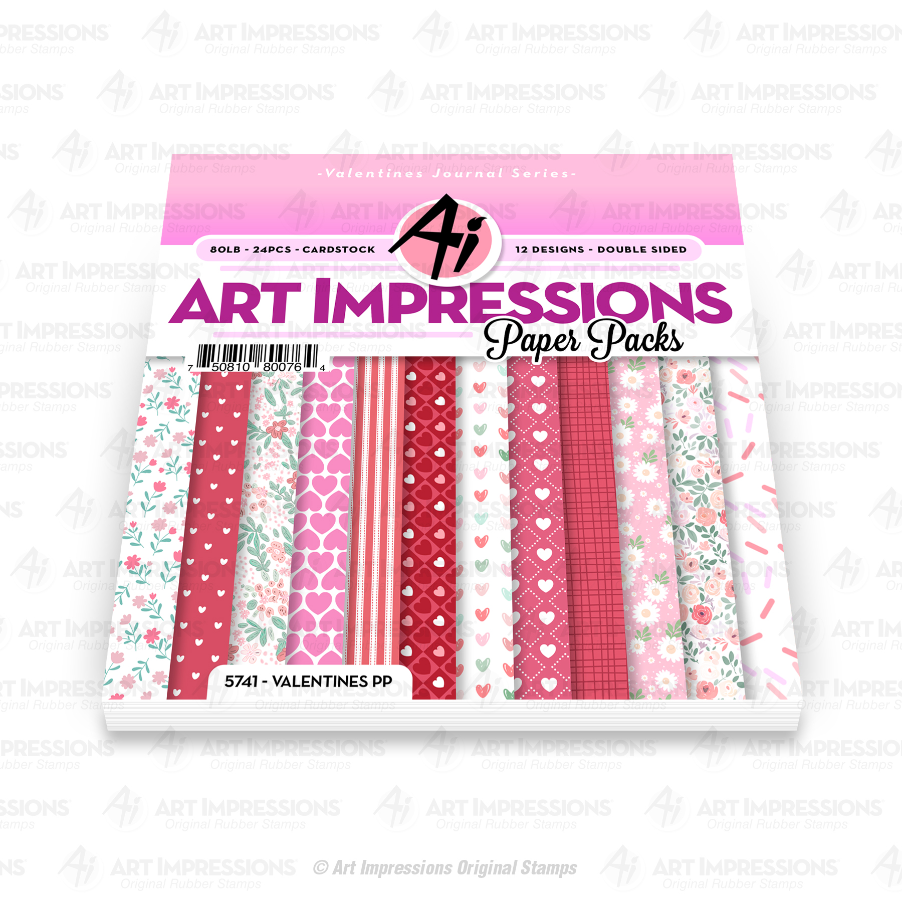 5741 - Valentine's Journal Paper Pack