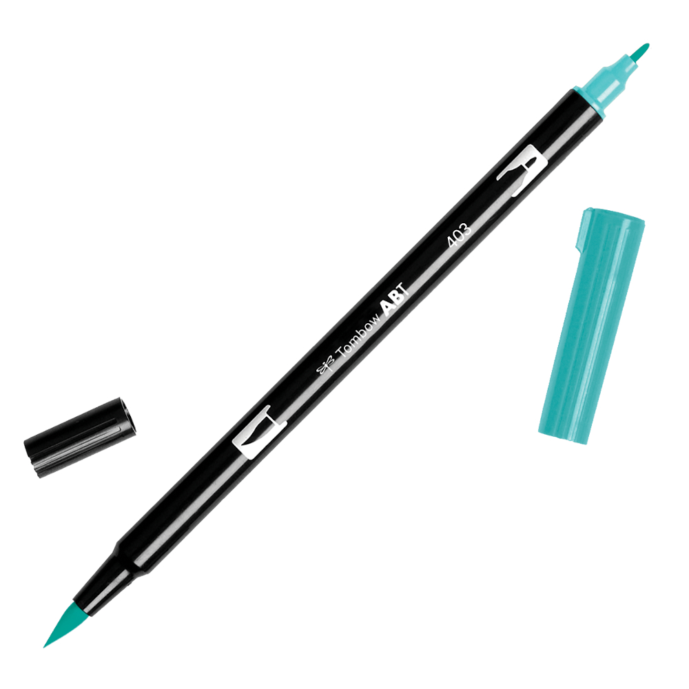 DB403 - Dual Brush Pen - 403 Bright Blue