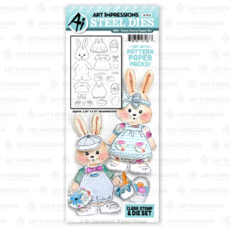5869 - Easter Bunny Puppet Set