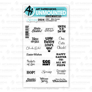 5867 - Mini Easter Sentiments Set
