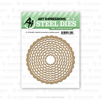 6045 - Scalloped Circle Dies