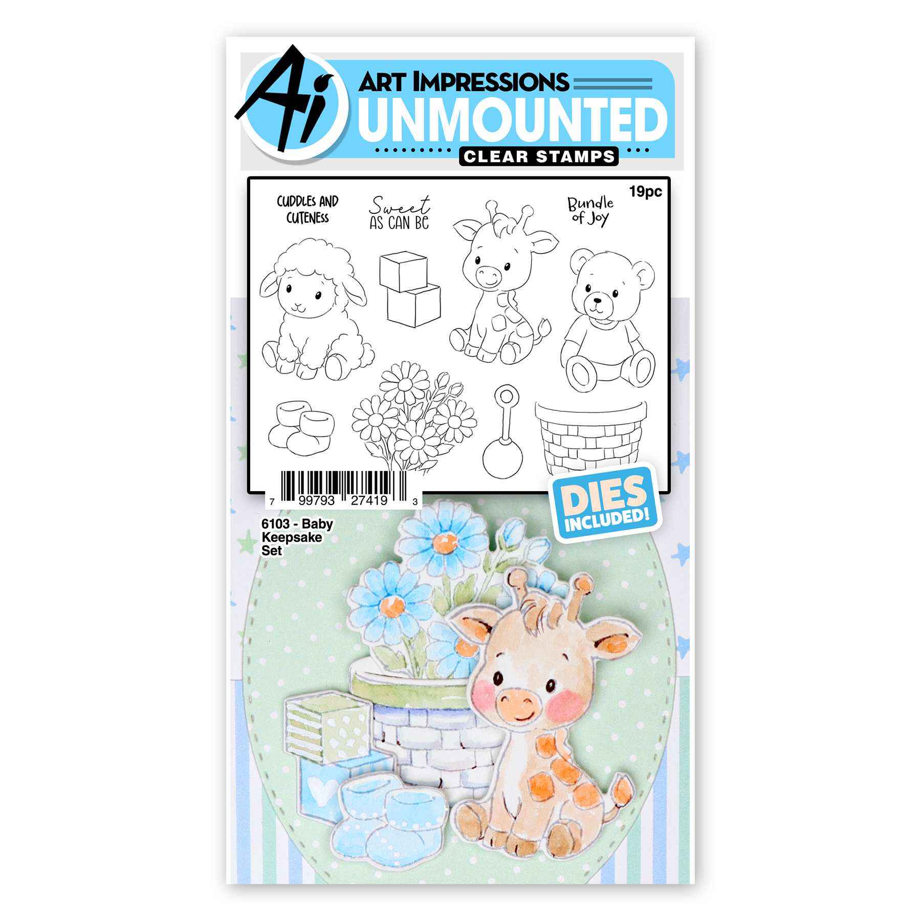 6103 - Baby Keepsake Set