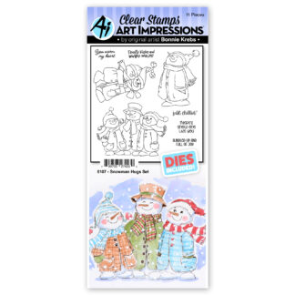 6107 - Snowman Hugs Set