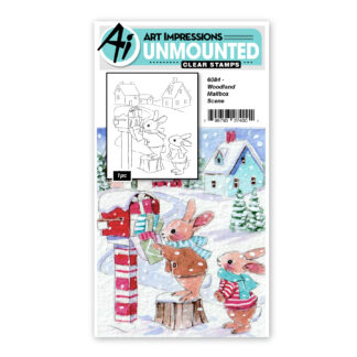 6084 - Woodland Mailbox Scene