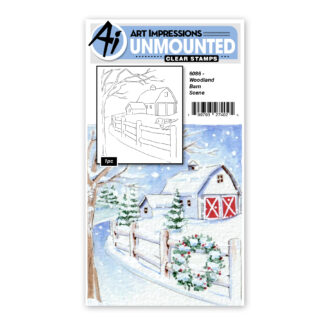 6086 - Woodland Barn Scene