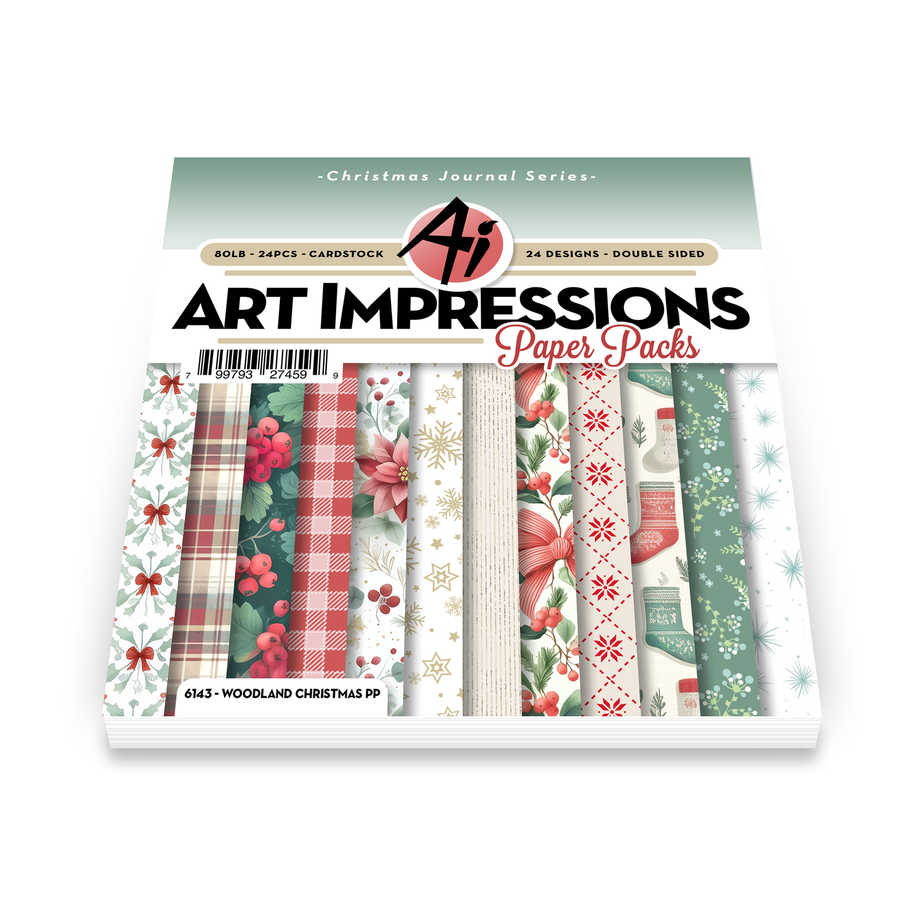 6143 - Woodland Christmas Paper Pack