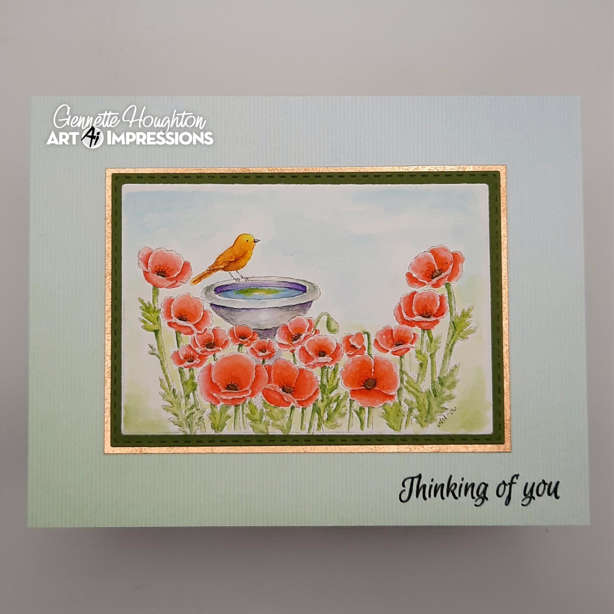 6187 Poppies – Gennette