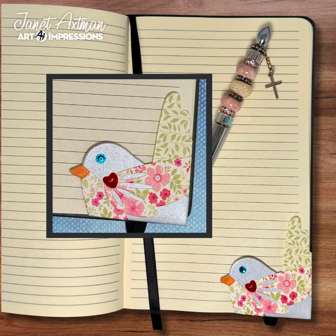 6209 - Corner Bird Bookmark - Image 8