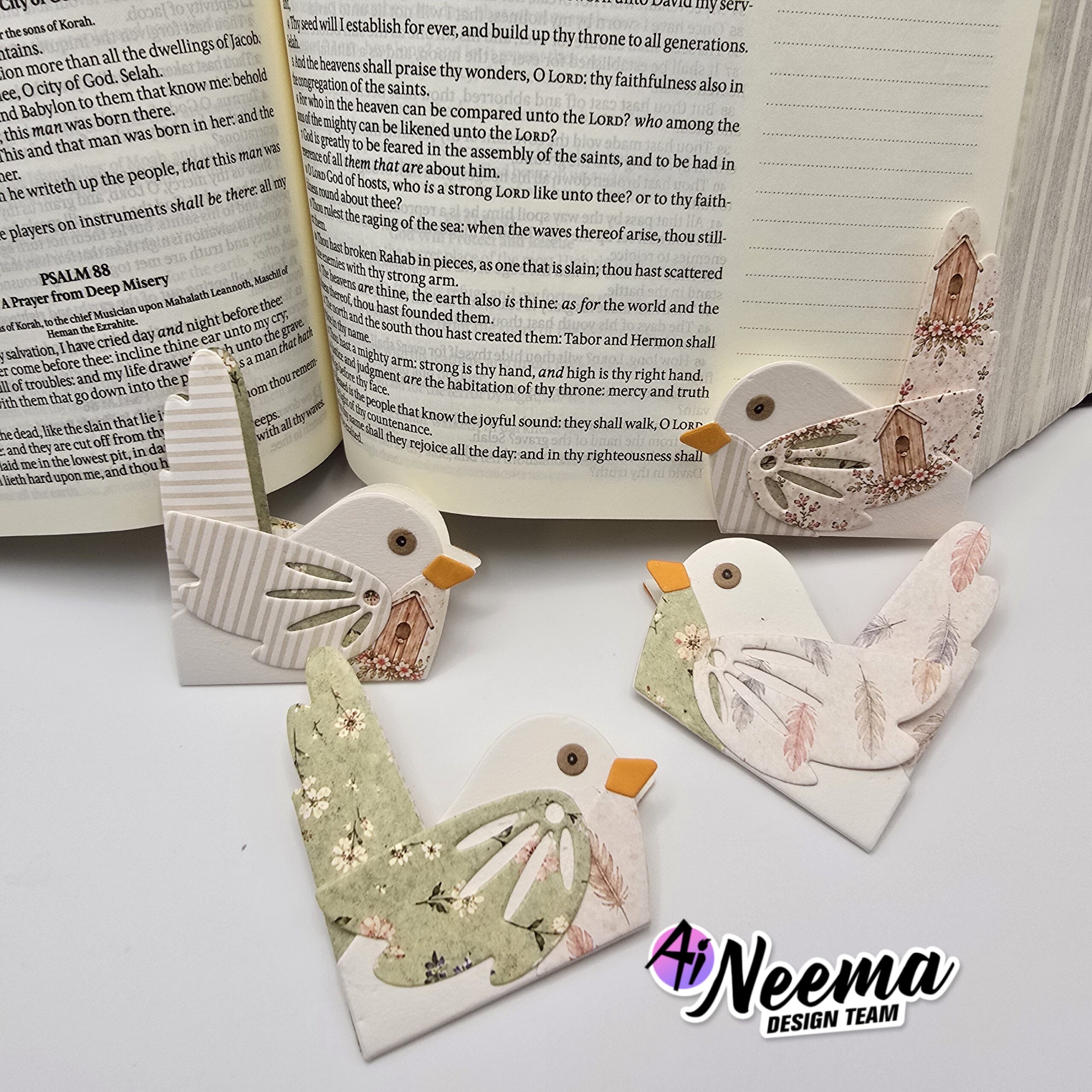 6209 - Corner Bird Bookmark - Image 10